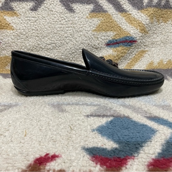 Vivienne Westwood Men’s Slip-On Loafers Rubber Tassel Size 44 Black - Picture 5 of 11